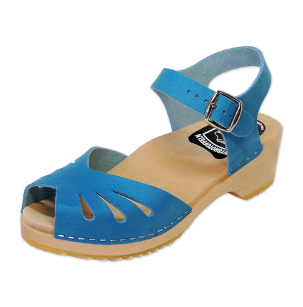 Trskosandal Butterfly Bl Nubuck 5 cm