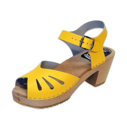 Trskosandal Butterfly Gul 7 cm